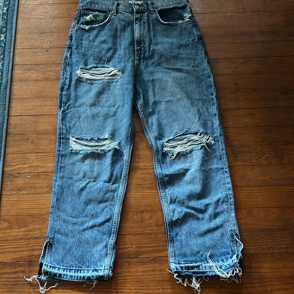 Free People Loose Straight Jean